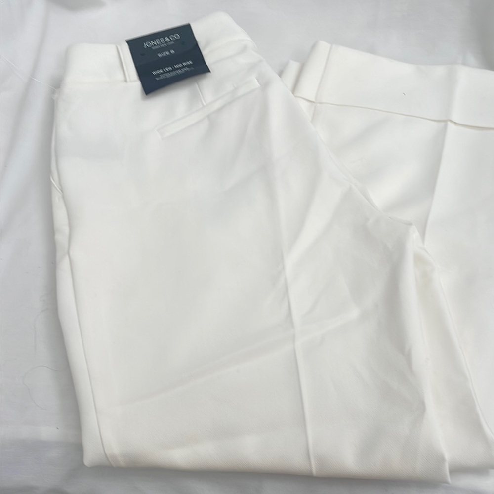 Jones New York White Trousers
